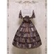 Avenue Denfer Cat Bookshelf Short and Long One Piece(Reservation/Full Payment Without Shipping)